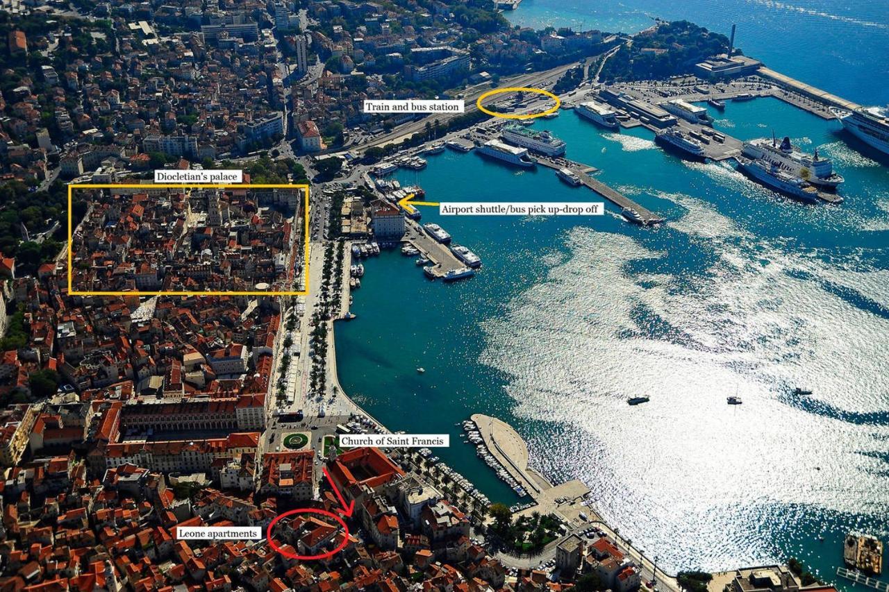 Luxury Apts Leone Split Centre Екстериор снимка